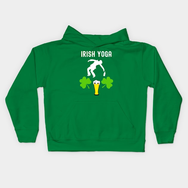 St Patricks Day Drinking Team Party Kids Hoodie by KultureinDeezign